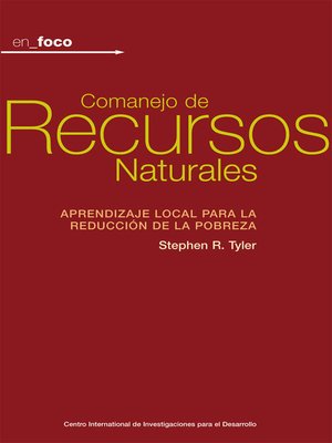 cover image of Comanejo de recursos naturales